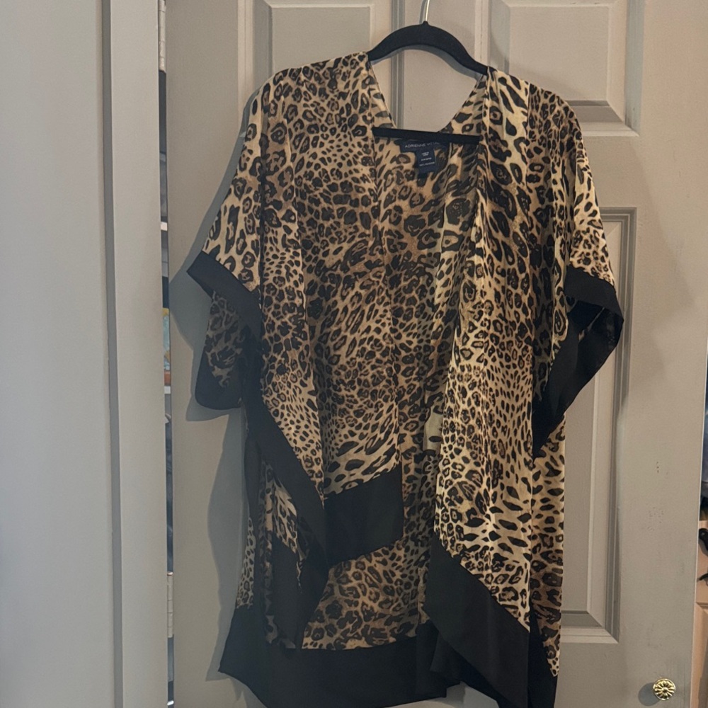 Adrienne Vittadini Leopard Print Tunic